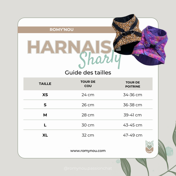 HARNAIS SHARLY - SUR COMMANDE