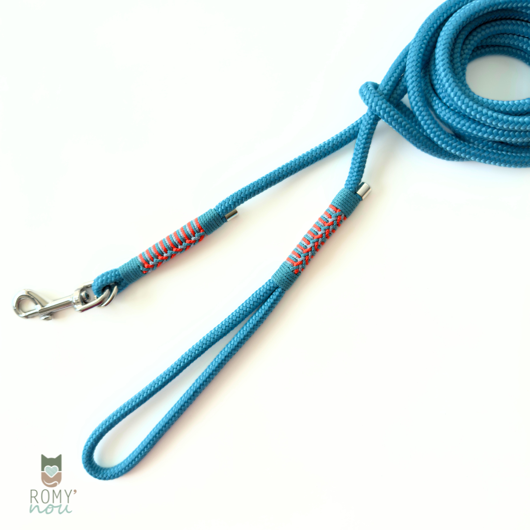 Longe pour Chat ROMY - TURQUOISE Pepsi